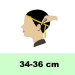 Veľkosť 34-36 cm Veľkosť 34-36 cm