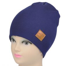 Čiapka RIŠKO modrá tmavá