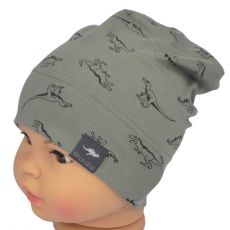 Čiapka BAMBI DINO zelená