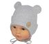 Čiapka MIMI sivá svetlá 50-52 cm